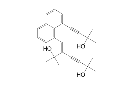 (Z)-5-[(8-(3-HYDROXY-3-METHYL-1-BUTYNYL)-1-NAPHTHYL)-METHYLIDENE]-2,6-DIMETHYL-3-HEPTYNE-2,6-DIOL