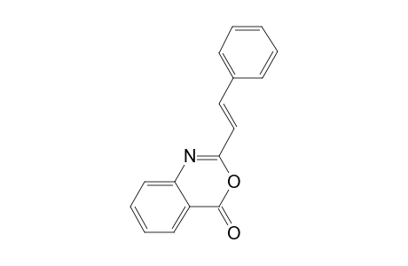 2-PHENYLETHYLENYL-4H-3,1-BENZOXAZIN-4-ONE