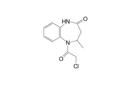 5-Chloroacetyl-4-methyl-1,3,4,5-tetrahydrobenzo[b][1,4]diazepin-2-one