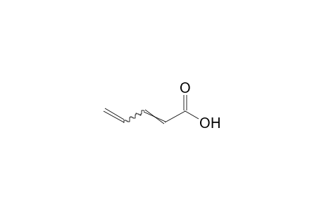2,4-pentadienoic acid