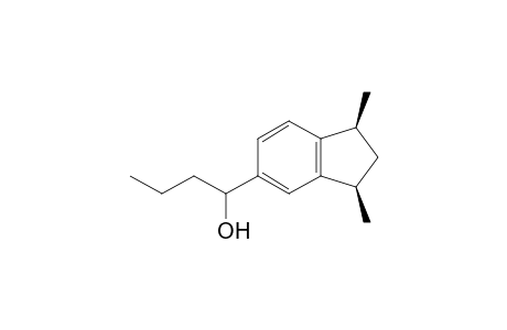 1-[(cis)-1',3'-Dimethylindan-5'-yl]butan-1-ol