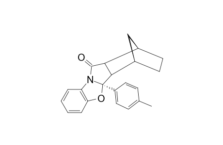 6,9-METHANO-9B-PARA-TOLYL-5A,6,7,8,9,9A-HEXAHYDROBENZOXAZOLO-[2.3-A]-ISOINDOL-5-ONE