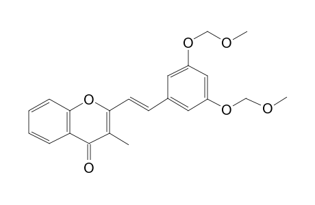 Chromone, 2-[2-(3,5-bis(methoxymethoxy)phenyl)ethenyl]-3-methyl-