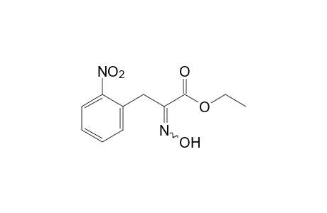 (o-nitrophenyl)pyruvic acid, ethyl ester, 2-oxime