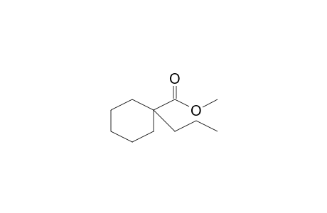 Cyclohexanecarboxylic acid, 1-propyl-, methyl ester