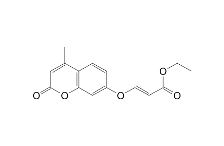 Ethyl 2(E)-3-[(4-methyl-2-oxo-2H-chromen-7-yl)oxy]acrylate