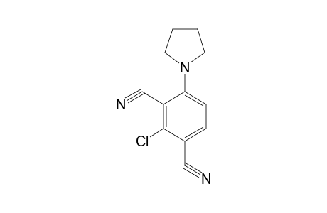 2-chloro-4-(1-pyrrolidinyl)isophthalonitrile
