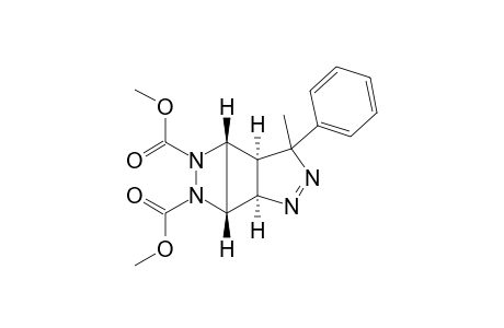 dimethyl(1.alpha.,2.beta.,5.beta.,6.alpha.)-9-methyl-9-phenyl-3,4,7,8-tetraazatricyclo[4.3.0.0(2,5)non-7-ene-3,4-dicarboxylate