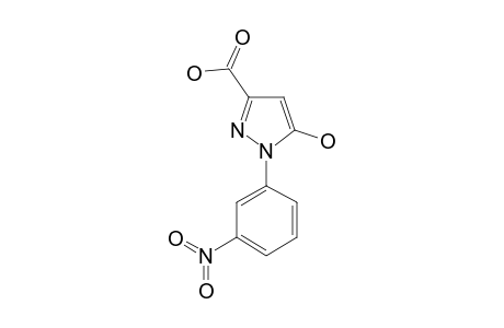 5-HYDROXY-1-(m-NITROPHENYL)PYRAZOLE-3-CARBOXYLIC ACID