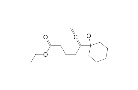 Ethyl 5-(1-hydroxycyclohexyl)-5,6-heptadienoate