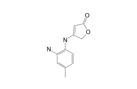 4-(2-AMINO-4-METHYLANILINO)-2,5-DIHYDRO-2-FURANONE