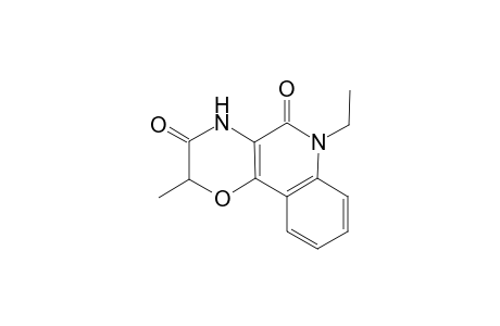 6-Ethyl-2-methyl-4,6-dihydro-2H-[1,4]oxazino[3,2-c]quinoline-3,5-dione