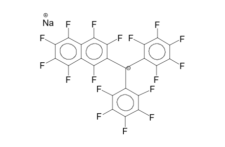 SODIUM 2-PERFLUORONAPHTHALENYLBIS(PENTAFLUOROPHENYL)METHANATE