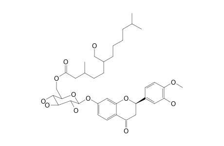 4'-o-Methylbutin-7-o-[(6''',1''')-3'''.11'''-dimethyl-7'''-(hydroxymethylene)dodecanyl]-.beta.-glucopyranoside