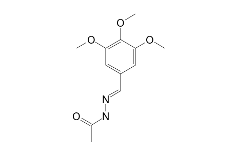 acetic acid, (3,4,5-trimethoxybenzylidene)hydrazide