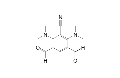 2,6-bis(dimethylamino)-3,5-diformylbenzonitrile