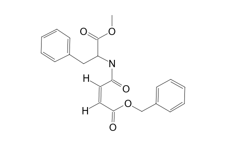 N-(CIS-BETA-BENZYLOXYCARBONYL-ACRYLOYL)-PHENYLALANINE-METHYLESTER;MAL-(OBZL)-PHE-OME