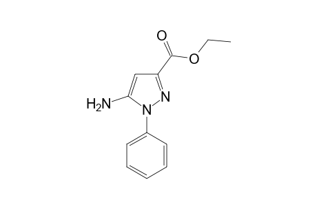 5-Amino-1-phenylpyrazole-3-carboxylic acid, ethyl ester