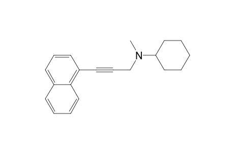 N-methyl-N-(3-(naphthalen-1-yl)prop-2-yn-1-yl)cyclohexanamine