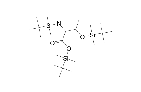 Tert-butyl(dimethyl)silyl 2-([tert-butyl(dimethyl)silyl]amino)-3-([tert-butyl(dimethyl)silyl]oxy)butanoate