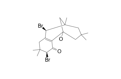 4-BETA,8-BETA-DIBROMO-DIISOPHOR-2(7)-EN-1-OL-3-ONE
