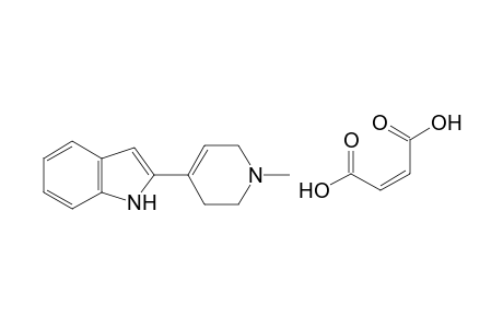 2-(1-methyl-1,2,5,6-tetrahydro-3-pyridyl)indole, maleate(1:1)