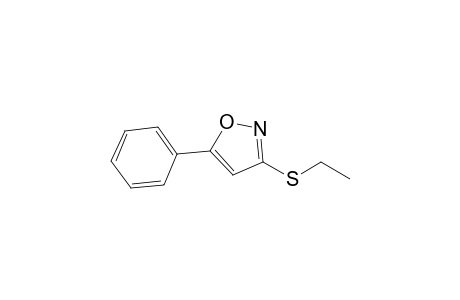 3-(ethylthio)-5-phenyl-isoxazole