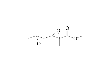 Methyl-(2R*,3R*,4R*,5S*)-2,3:4,5-diepoxy-2-methylhexenoate