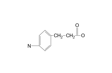 p-aminohydrocinnamic acid