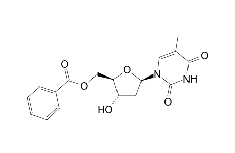 benzoic acid [(2R,3S,5R)-5-(2,4-diketo-5-methyl-pyrimidin-1-yl)-3-hydroxy-tetrahydrofuran-2-yl]methyl ester