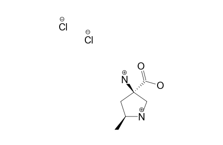 (2R,4S)-4-AMINO-4-CARBOXY-2-METHYL-PYRROLIDINE-DIHYDROCHLORIDE