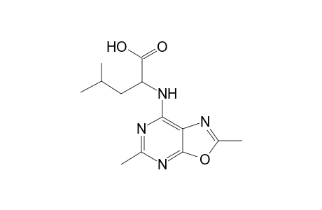 N-(2,5-dimethyl[1,3]oxazolo[5,4-d]pyrimidin-7-yl)leucine