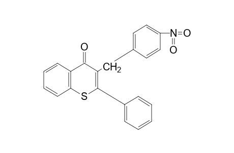 3-(4-NITROBENZYL)-1-THIOFLAVONE