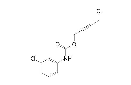 m-chlorocarbanilic acid, 4-chloro-2-butynyl ester