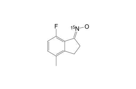 N-(15)-7-FLUORO-4-METHYL-1-INDANONE-OXIME