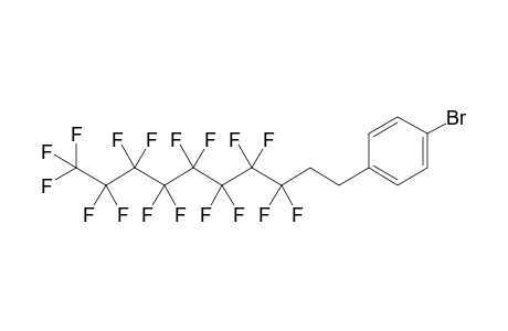 1-Bromanyl-4-[3,3,4,4,5,5,6,6,7,7,8,8,9,9,10,10,10-heptadecakis(fluoranyl)decyl]benzene