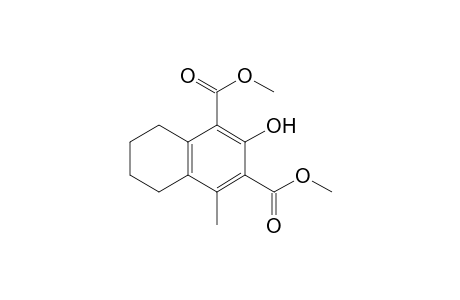 2-Hydroxy-4-methyl-5,6,7,8-tetrahydro-1,3-naphthalenedicarboxylic acid, dimethyl ester