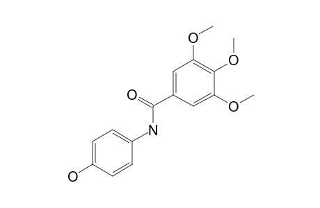 N-(4-Hydroxyphenyl)-3,4,5-trimethoxybenzamide