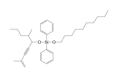 Silane, diphenyl(2,6-dimethylnon-1-en-3-yn-5-yloxy)decyloxy-