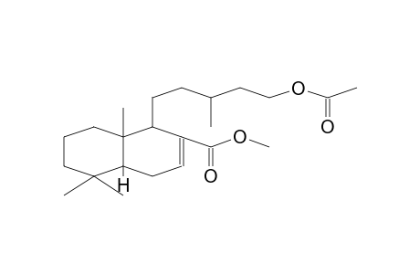 2-NAPHTHALENECARBOXYLIC ACID, 1-[5-(ACETYLOXY)-3-METHYLPENTYL]-1,4,4A,5,6,7,8,8A-OCTAHYDRO-5,5,8A-TRIMETHYL-METHYL ESTER