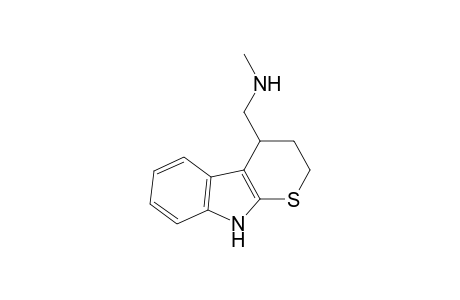 4-(N-Methyl-aminomethyl)-2,3,4,9-tetrahydro-thiopyrano(2,3-B)indole