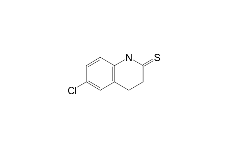 6-chloranyl-3,4-dihydro-1H-quinoline-2-thione