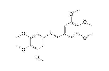 3,4,5-trimethoxy-N-(3,4,5-trimethoxybenzylidene)aniline