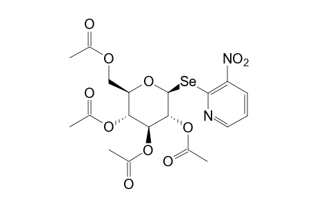2-(beta-D-glucopyranosylselenyl)-3-nitropyridine, tetraacetate