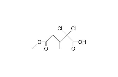 2,2-DICHLORO-3-METHYLGLUTARIC ACID, 5-METHYL ESTER