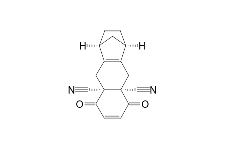 1,4-Methanoanthracene-8a,10a-dicarbonitrile, 1,2,3,4,5,8,9,10-octahydro-5,8-dioxo-, (1.alpha.,4.alpha.,8a.alpha.,10a.alpha.)-