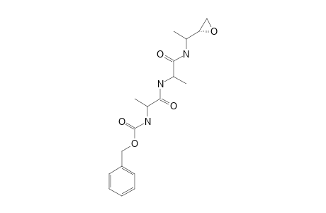 CBZ-ALA-ALA-ALA-EPOXIDE;THREO-ISOMER