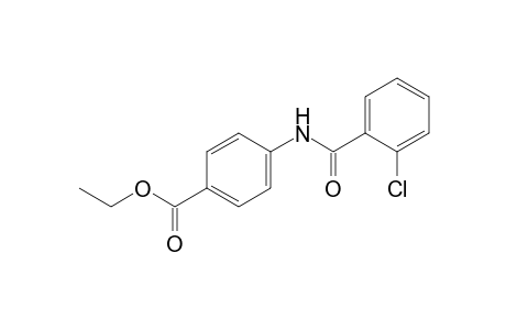 p-(o-Chlorobenzamido)benzoic acid, ethyl ester