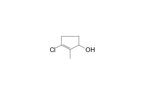 3-Chloro-2-methylcyclopent-2-enol