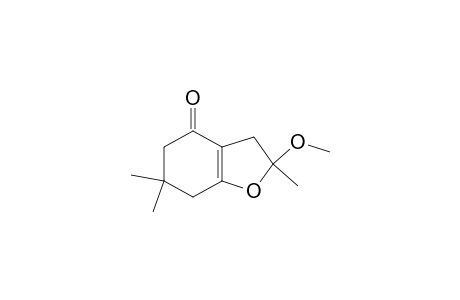 4(2H)-Benzofuranone, 3,5,6,7-tetrahydro-2-methoxy-2,6,6-trimethyl-